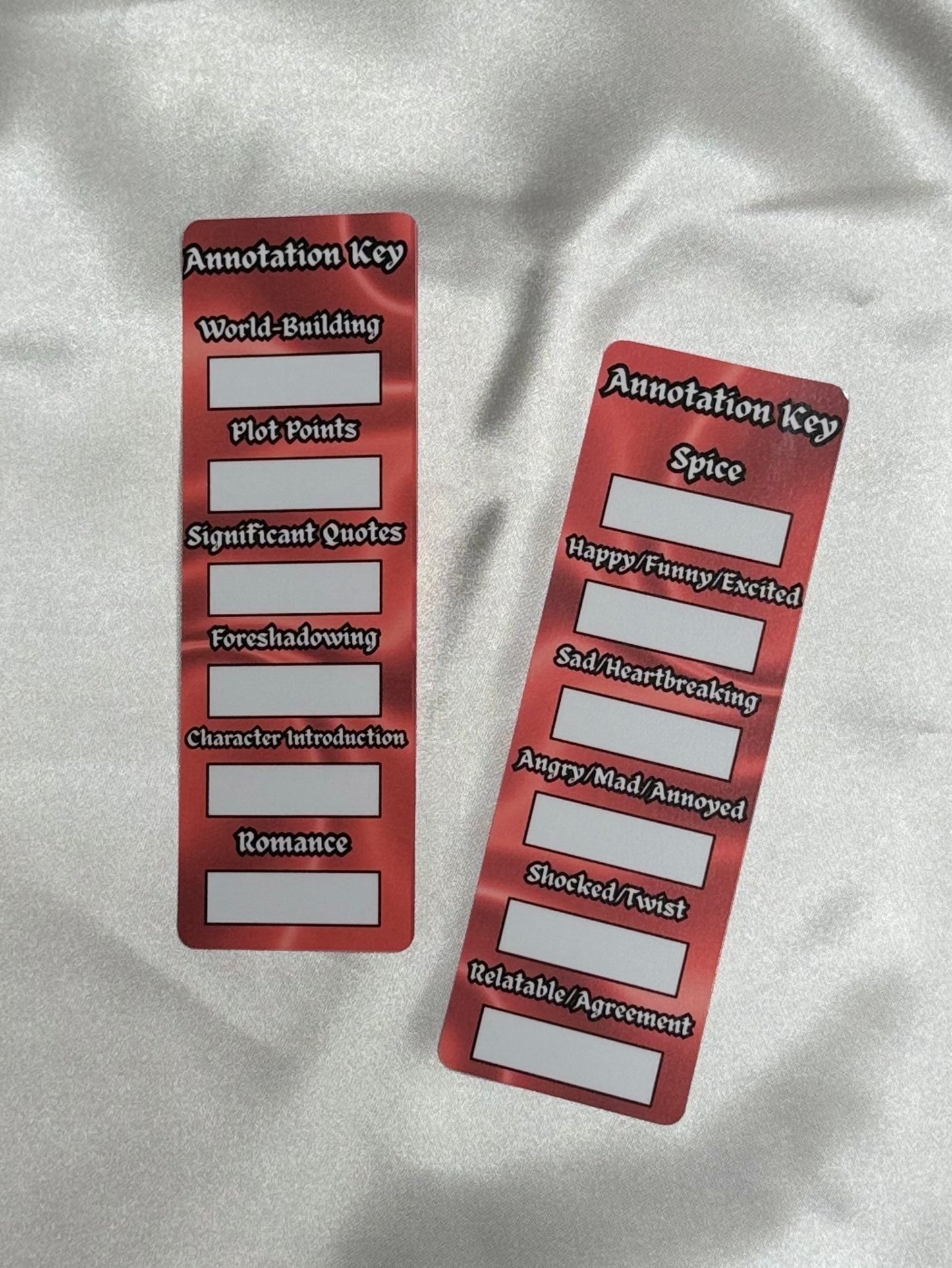 Annotation Bookmark Series