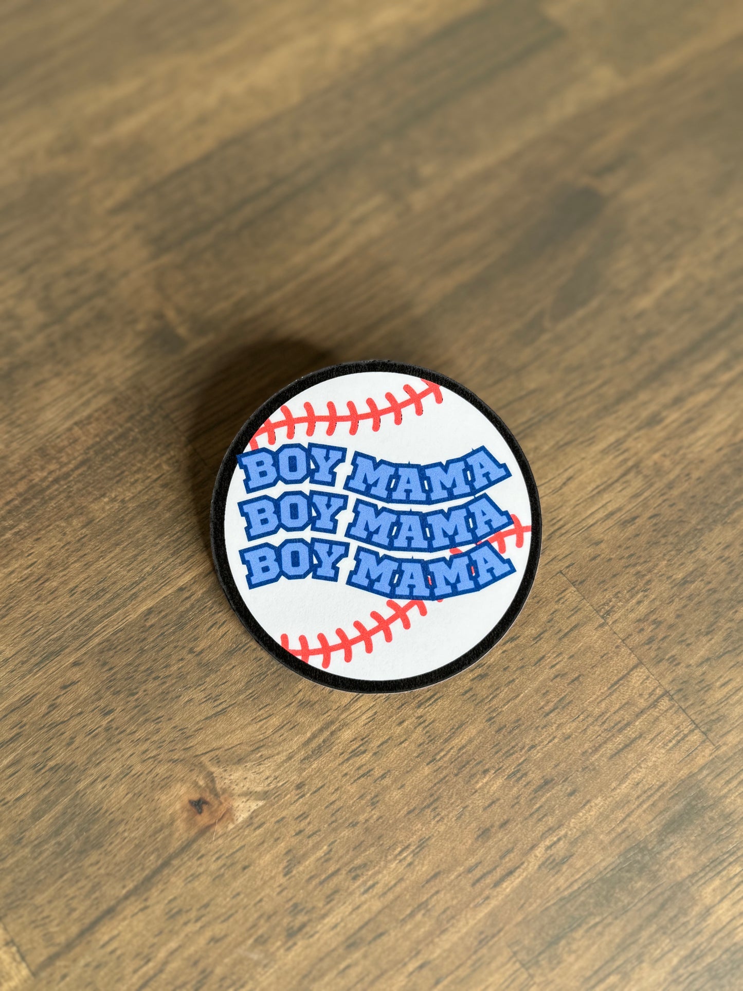 Boy Mama Baseball Sticker