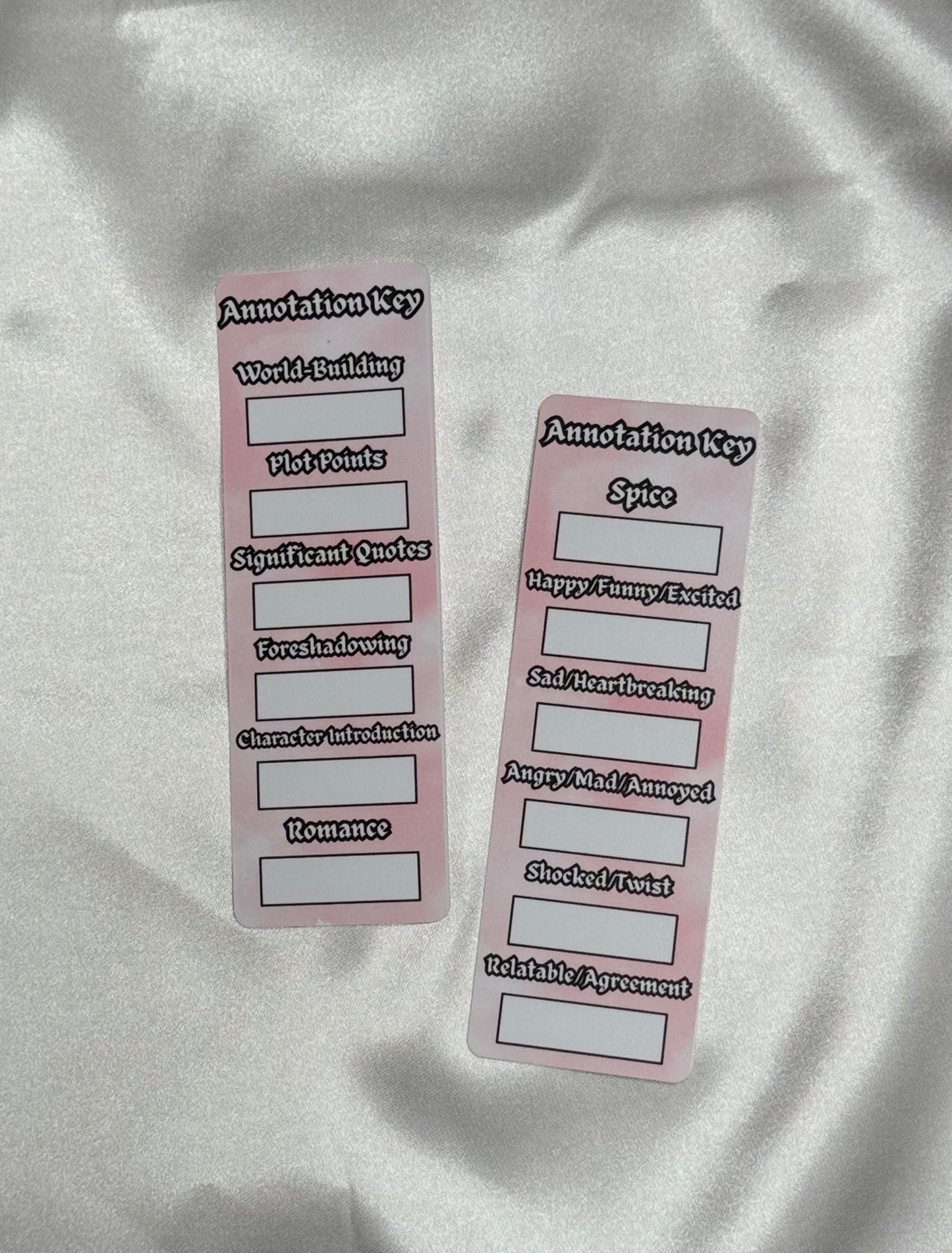 Annotation Bookmark Series