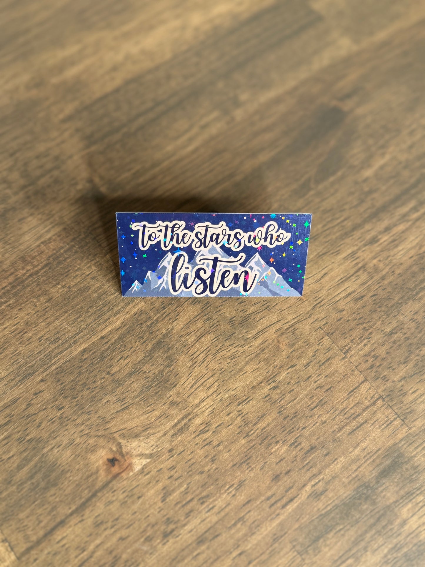To The Stars Who Listen Sticker