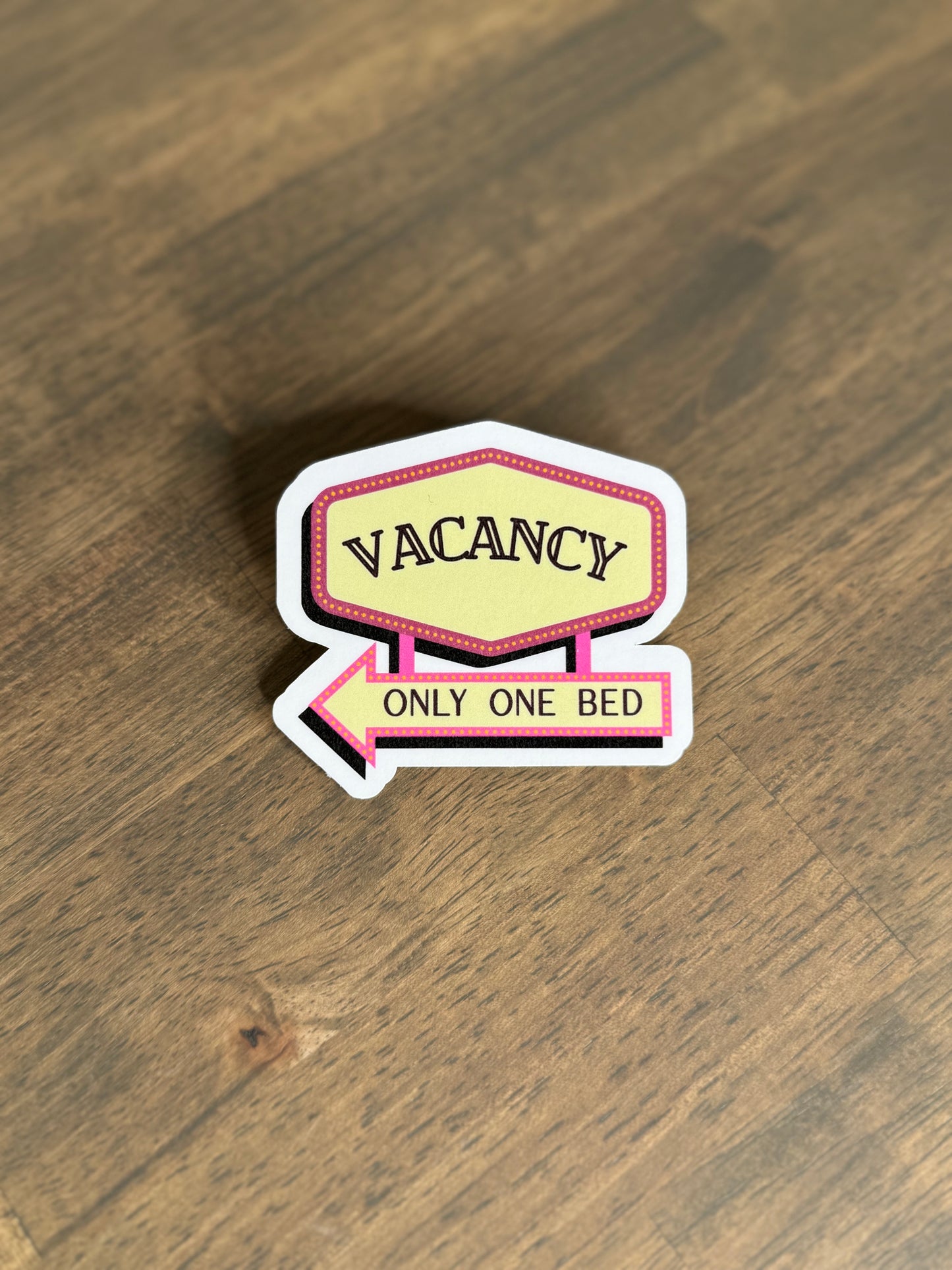Vacancy Sticker