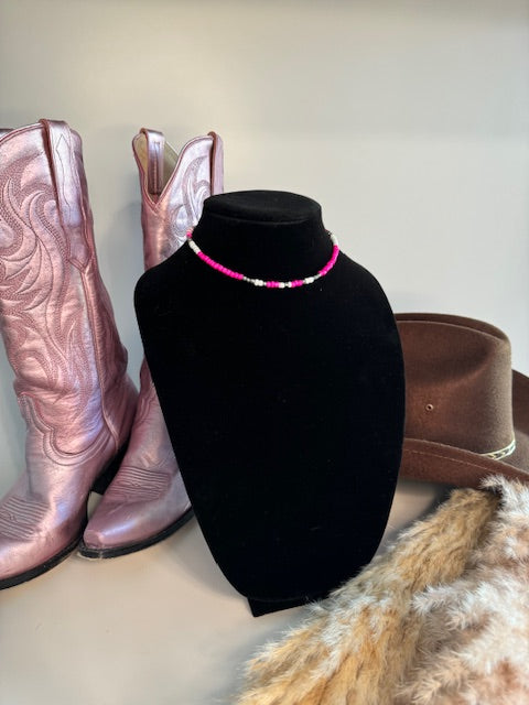 Let's Go Girls Choker Necklace