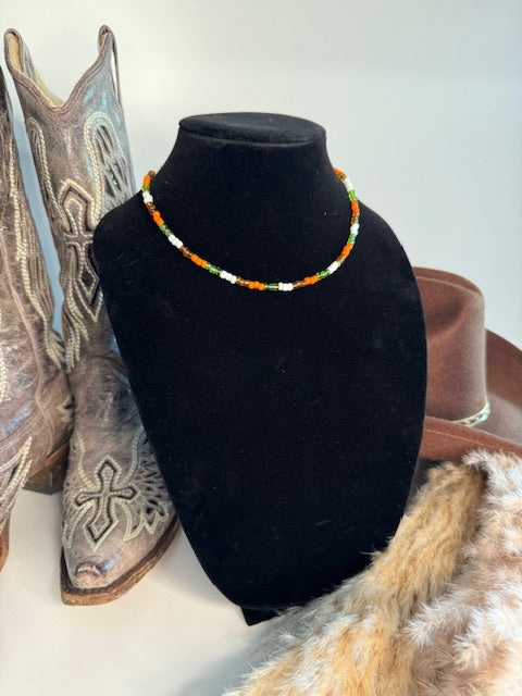 Retro Country Choker Necklace