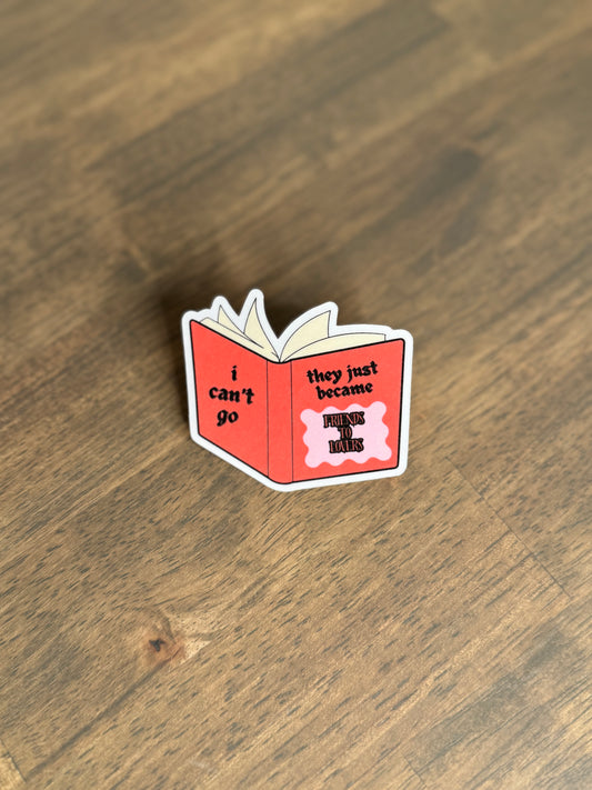 Friends To Lovers Book Sticker