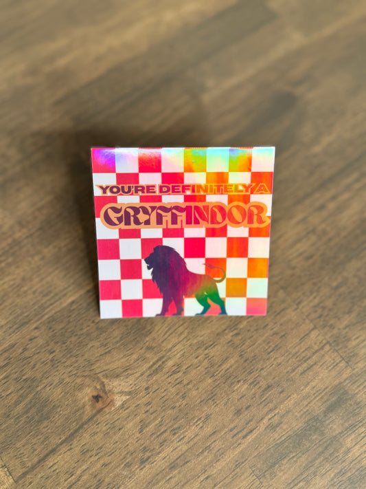 Gryffindor Sticker