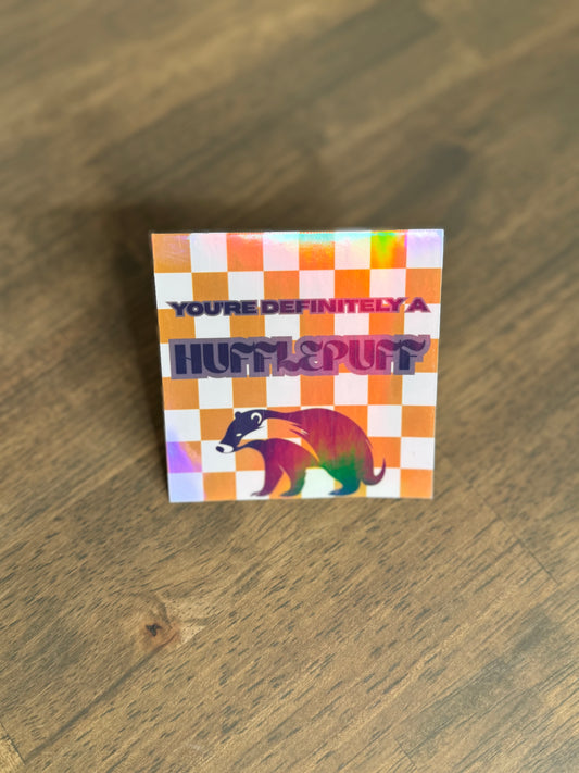 Hufflepuff Sticker