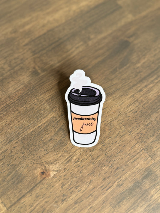 Productivity Juice Sticker